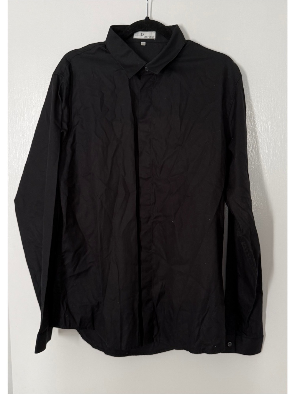 Dior Uniform Black Men's Button-Up Shirt